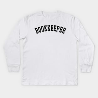 Bookkeeper Kids Long Sleeve T-Shirt